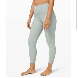 Lululemon High Rise Align 25 Leggings Hazy Jade Size 2 NEW NWT